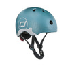 SCOOTANDRIDE Kask z odblaskami XXS-S dla dzieci 1-5 lat Steel Dog