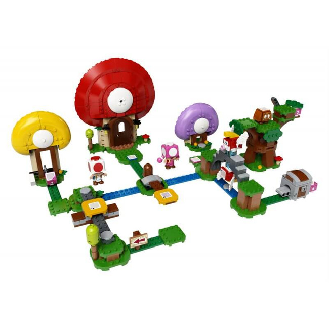 Super Mario 8+ Toad szuka skarbu  zestaw rozszerzający  - LEGO