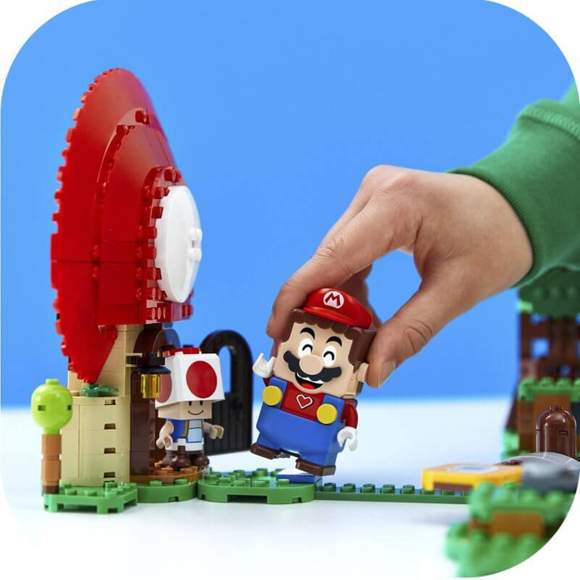 Super Mario 8+ Toad szuka skarbu  zestaw rozszerzający  - LEGO