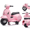 Jeździk akumulatorowy Scooter Vespa pudrowy róż - SunBaby