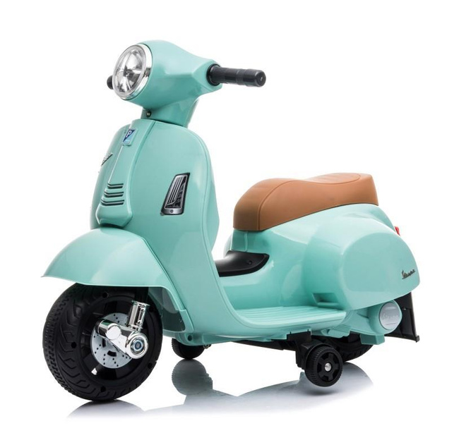 Jeździk akumulatorowy Scooter Vespa turkusowy - SunBaby