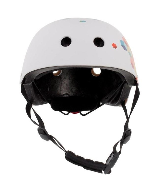 Kask M dla dzieci 3-7 lat cubic biały