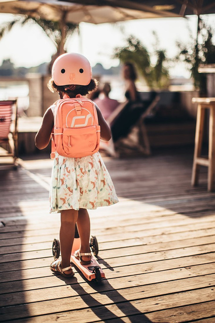 SCOOTANDRIDE Plecak na hulajnogę dla dzieci 1-5 lat Peach