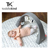 TODDLEKIND Mata do zabawy z bawełny organicznej dwustronna nieprzemakalna Nappy Free Playmat Stone