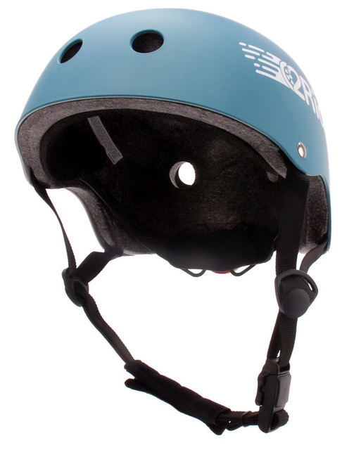 Kask rowerowy dla dzieci TRACKER - Love 2 RIDE, rozm. S, 50-54 cm z lampką LED i klipsem magnetycznym Steel - Sunbaby