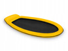 Materac plażowy z siateczką do pływania chłodzący żółty 58836 INTEX