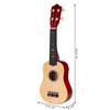 Gitara ukulele dla dzieci drewniana 4 struny nylonowe